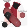 image:imageKuaiLu Mens Athletic Slides Wide Adjustable Arch Support Sport Sandals  Soft Cushioned Open Toe Summer Slippers for Plantar Fasciitis Slip On House Shoes Indoor OutdoorBlackRed