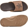 image:imageKuaiLu Mens Athletic Slides Wide Adjustable Arch Support Sport Sandals  Soft Cushioned Open Toe Summer Slippers for Plantar Fasciitis Slip On House Shoes Indoor OutdoorKhaki Brown