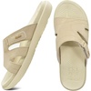 image:imageKuaiLu Womens Fashion Orthotic Slides Arch Support Slip On Walking Sandals  Ladies Lightweight Athletic Yoga Mat Thick Cushion Slippers Sandals With Comfortable Plantar FasciitisBeige