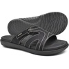 image:imageKuaiLu Womens Fashion Orthotic Slides Arch Support Slip On Walking Sandals  Ladies Lightweight Athletic Yoga Mat Thick Cushion Slippers Sandals With Comfortable Plantar FasciitisBlack