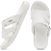 image:imageKuaiLu Womens Fashion Orthotic Slides Arch Support Slip On Walking Sandals  Ladies Lightweight Athletic Yoga Mat Thick Cushion Slippers Sandals With Comfortable Plantar FasciitisWhite