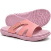 image:imageKuaiLu Womens Fashion Orthotic Slides Arch Support Slip On Walking Sandals  Ladies Lightweight Athletic Yoga Mat Thick Cushion Slippers Sandals With Comfortable Plantar FasciitisPink