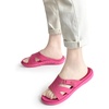 image:imageKuaiLu Womens Fashion Orthotic Slides Arch Support Slip On Walking Sandals  Ladies Lightweight Athletic Yoga Mat Thick Cushion Slippers Sandals With Comfortable Plantar FasciitisHot Pink