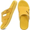 image:imageKuaiLu Womens Fashion Orthotic Slides Arch Support Slip On Walking Sandals  Ladies Lightweight Athletic Yoga Mat Thick Cushion Slippers Sandals With Comfortable Plantar FasciitisYellow