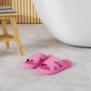image:imageKuaiLu Womens Fashion Orthotic Slides Arch Support Slip On Walking Sandals  Ladies Lightweight Athletic Yoga Mat Thick Cushion Slippers Sandals With Comfortable Plantar FasciitisHot Pink