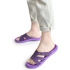 image:imageKuaiLu Womens Fashion Orthotic Slides Arch Support Slip On Walking Sandals  Ladies Lightweight Athletic Yoga Mat Thick Cushion Slippers Sandals With Comfortable Plantar FasciitisPurple