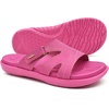 image:imageKuaiLu Womens Fashion Orthotic Slides Arch Support Slip On Walking Sandals  Ladies Lightweight Athletic Yoga Mat Thick Cushion Slippers Sandals With Comfortable Plantar FasciitisHot Pink