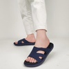 image:imageKuaiLu Womens Fashion Orthotic Slides Arch Support Slip On Walking Sandals  Ladies Lightweight Athletic Yoga Mat Thick Cushion Slippers Sandals With Comfortable Plantar FasciitisNavy Blue