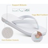 image:imageKuaiLu Flip Flops for Women with Arch Support Summer Beach Thong SandalsAll White