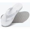 image:imageKuaiLu Flip Flops for Women with Arch Support Summer Beach Thong SandalsAll White