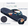 image:imageKuaiLu Flip Flops for Women with Arch Support Summer Beach Thong SandalsNavy Blue