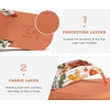 image:imageKuaiLu Flip Flops for Women with Arch Support Summer Beach Thong SandalsOrange