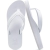 image:imageKuaiLu Flip Flops for Women with Arch Support Summer Beach Thong SandalsAll White
