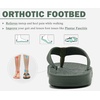 image:imageKuaiLu Mens Flip Flops Comfortable Arch Support Waterproof Thong SandalsArmy Green