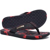 image:imageKuaiLu Mens Flip Flops Comfortable Arch Support Waterproof Thong SandalsCamoblackred