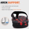 image:imageKuaiLu Mens Flip Flops Comfortable Arch Support Waterproof Thong SandalsCamoblackred