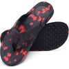 image:imageKuaiLu Mens Flip Flops Comfortable Arch Support Waterproof Thong SandalsCamoblackred