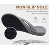 image:imageKuaiLu Mens Flip Flops Comfortable Arch Support Waterproof Thong SandalsGrey