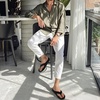 image:imageKuaiLu Mens Flip Flops Comfortable Arch Support Waterproof Thong SandalsPublack