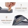 image:imageKuaiLu Mens Flip Flops Comfortable Arch Support Waterproof Thong SandalsPugrey
