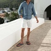 image:imageKuaiLu Mens Flip Flops Comfortable Arch Support Waterproof Thong SandalsPugrey
