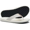image:imageKuaiLu Mens Flip Flops Comfortable Arch Support Waterproof Thong SandalsWhite