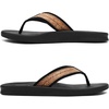 image:imageKuaiLu Mens Flip Flops Comfortable Arch Support Waterproof Thong SandalsWoodlike Black
