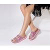 image:imageKuaiLu Womens Bling Sandals with Arch Support Orthopedic Rhinestones SlidesPink