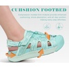 image:imageKuaiLu Orthopedic Closed Toe Sandals For Womens Athletic Outdoor WalkingLake Bluechoose One Size Larger