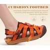 image:imageKuaiLu Orthopedic Closed Toe Sandals For Womens Athletic Outdoor WalkingOrange Brownchoose One Size Larger