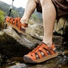 image:imageKuaiLu Orthopedic Closed Toe Sandals For Womens Athletic Outdoor WalkingOrange Brownchoose One Size Larger