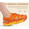 image:imageKuaiLu Orthopedic Closed Toe Sandals For Womens Athletic Outdoor WalkingOrange Yellowchoose One Size Larger