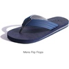 image:imageKuaiLu Mens Rubber Flip Flops with Comfortable Arch Support Summer BeachInk Blue