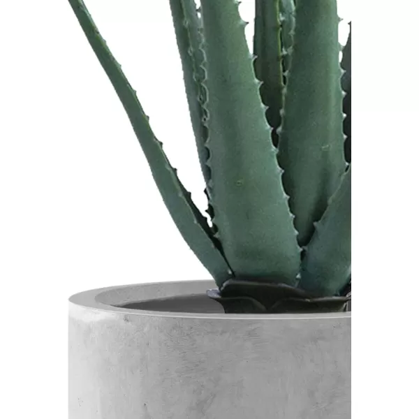Kante 23.6" H Charcoal Concrete Tall Planters , Large Outdoor Indoor Decorative Plant Pots with Drainage Hole and Rubber Plug, Modern Style for Home and Garden