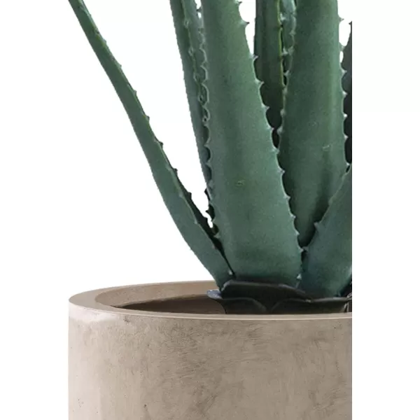 Kante 23.6" H Charcoal Concrete Tall Planters , Large Outdoor Indoor Decorative Plant Pots with Drainage Hole and Rubber Plug, Modern Style for Home and Garden