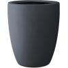 imageKante 181quot205quot224quot H Tall Round Concrete Planters Set of 3 Outdoor Indoor Modern Decorative Plant Pots with Drainage Hole ampamp Rubber Plug for Home ampamp Garden Pure WhiteCharcoal