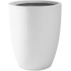 imageKante 181quot205quot224quot H Tall Round Concrete Planters Set of 3 Outdoor Indoor Modern Decorative Plant Pots with Drainage Hole ampamp Rubber Plug for Home ampamp Garden Pure WhiteCharcoal