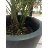 imageKante 18quot14quot10quot Dia Concrete Round Planters Set of 3 Outdoor Indoor Large Planter Pots with Drainage Hole and Rubber Plug for Home Patio Garden Pure WhiteCharcoal