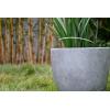 imageKante 18quot14quot10quot Dia Concrete Round Planters Set of 3 Outdoor Indoor Large Planter Pots with Drainage Hole and Rubber Plug for Home Patio Garden Pure WhiteNatural Concrete