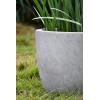 imageKante 18quot14quot10quot Dia Concrete Round Planters Set of 3 Outdoor Indoor Large Planter Pots with Drainage Hole and Rubber Plug for Home Patio Garden Pure WhiteNatural Concrete
