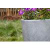 imageKante 18quot14quot10quot Dia Concrete Round Planters Set of 3 Outdoor Indoor Large Planter Pots with Drainage Hole and Rubber Plug for Home Patio Garden Pure WhiteNatural Concrete