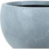 imageKante 199quot Dia Round Concrete Planter OutdoorIndoor Large Bowl Plant Pots with Drainage Hole and Rubber Plug for Garden Patio Balcony Home Pure WhiteSlate Gray