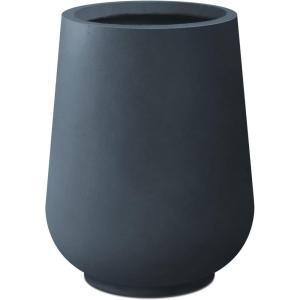 imageKante 28quot21quot14quot H Round Pure White Concrete Tall Planters Set of 3 Indoor Large Planter Pots Containers for Patio Balcony Backyard Living RoomCharcoal