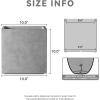 imageKante 10 Inch Square Concrete Planter for Outdoor Indoor Home Patio Garden Large Plant Pot with Drainage Hole and Rubber Plug Pure WhiteConcrete Gray