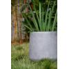 imageKante 116quot Dia Round Concrete Planter Outdoor Indoor Large Plant Pots Containers with Drainage Hole and Rubber Plug for Home Garden Patio Pure WhiteNatural Concrete