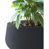 imageKante 216quot169quotand 125quot Dia Round Pure White Elegant Planters Set of 3 Outdoor Indoor Garden Plant Pot with Drainage Hole and Rubber Plug for Home ampamp PatioCharcoal