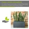 imageKante 232quot L Long Rectangular Concrete Planter Large Outdoor Indoor Garden Pots with Drainage Hole and Rubber Plug Pure WhiteCharcoal