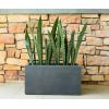 imageKante 232quot L Long Rectangular Concrete Planter Large Outdoor Indoor Garden Pots with Drainage Hole and Rubber Plug Pure WhiteCharcoal