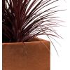 imageKante 232quot L Long Rectangular Concrete Planter Large Outdoor Indoor Garden Pots with Drainage Hole and Rubber Plug Pure WhiteIron Oxide