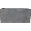 imageKante 232quot L Long Rectangular Concrete Planter Large Outdoor Indoor Garden Pots with Drainage Hole and Rubber Plug Pure WhiteNatural Concrete